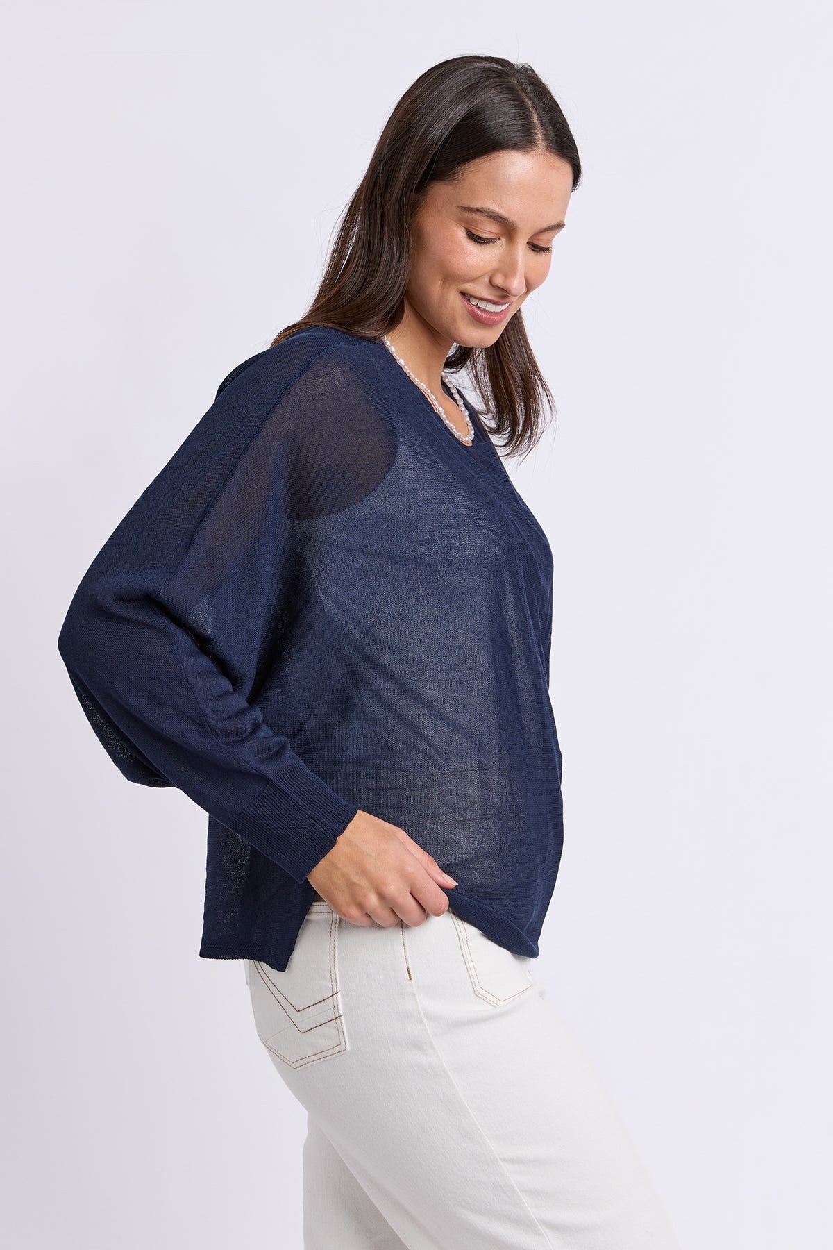 Sunshine Top Navy