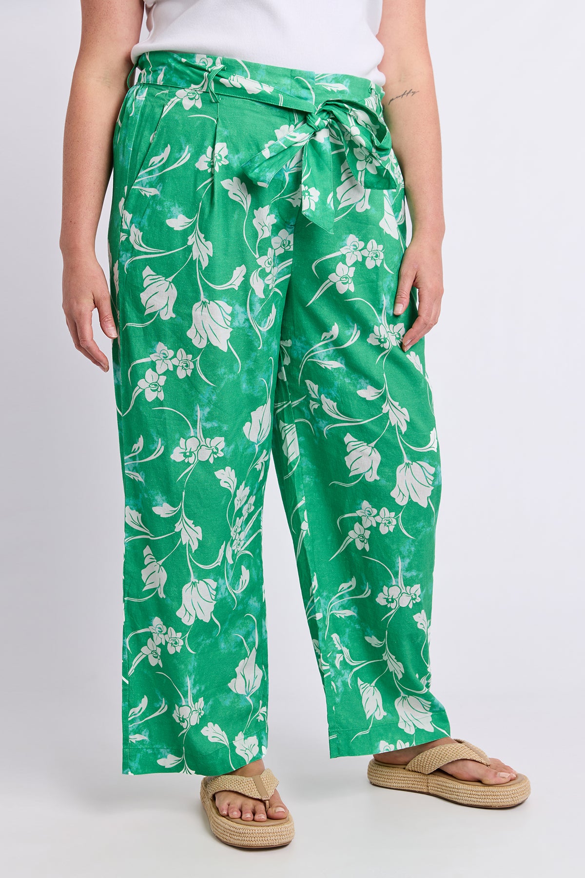 Barisa Do Mar Pant Greenbriar Print