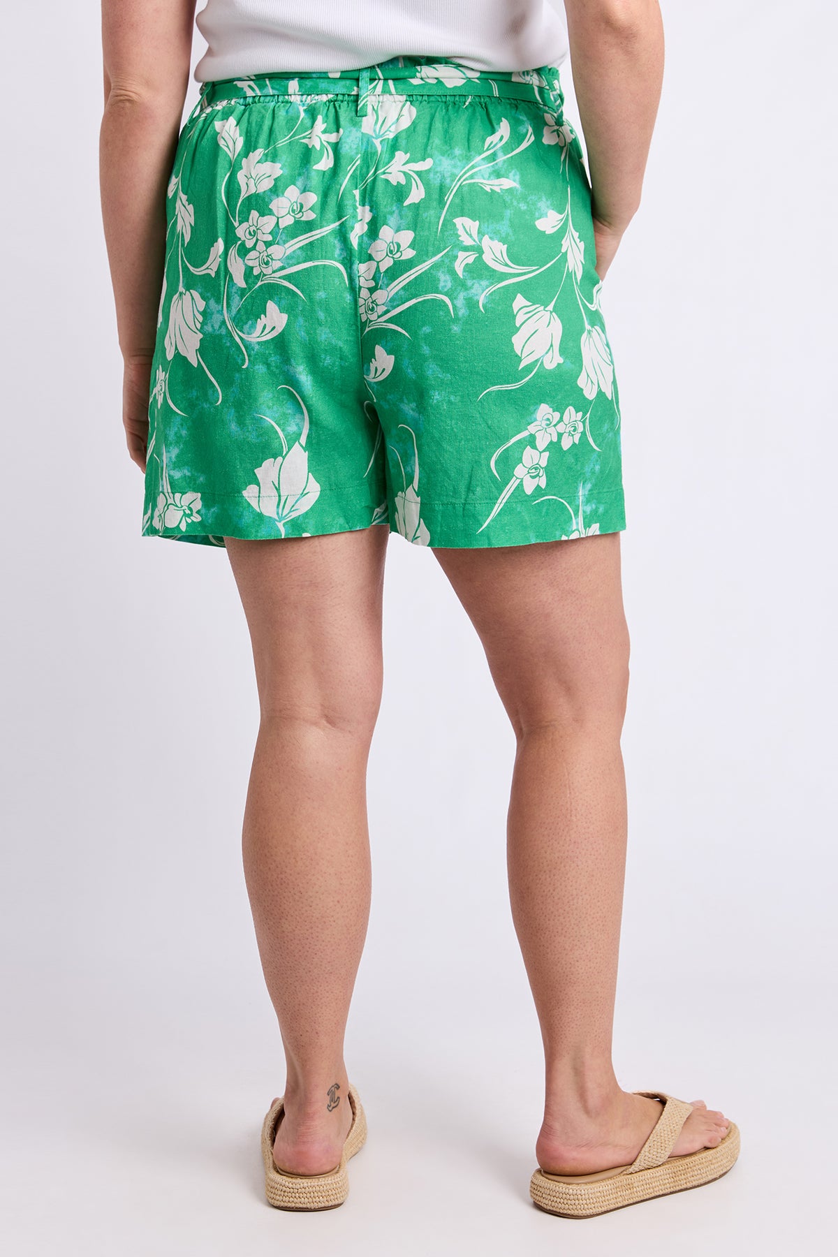 Barisa Do Mar Shorts Greenbriar Print