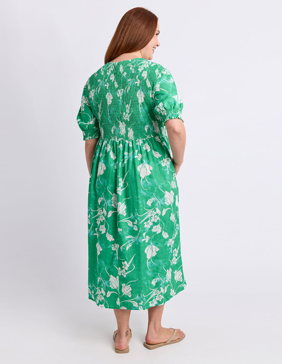 Barisa Do Mar Dress Greenbriar Print