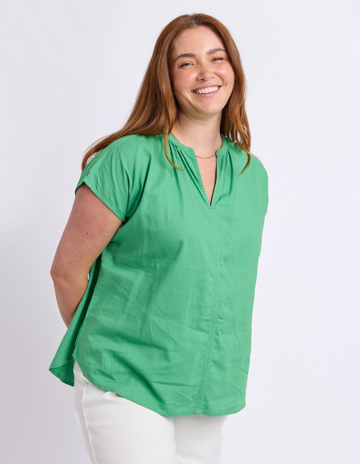 Ginny Top Greenbriar