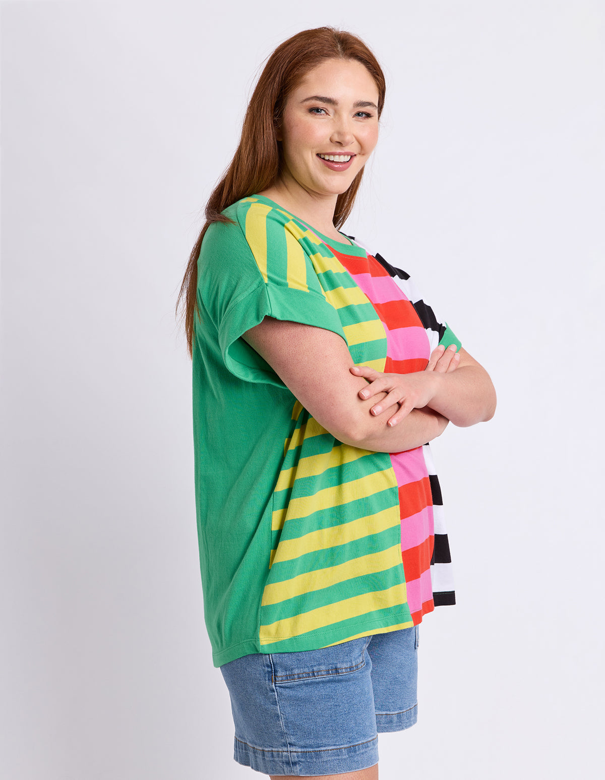 Copacabana Tee Block Stripe