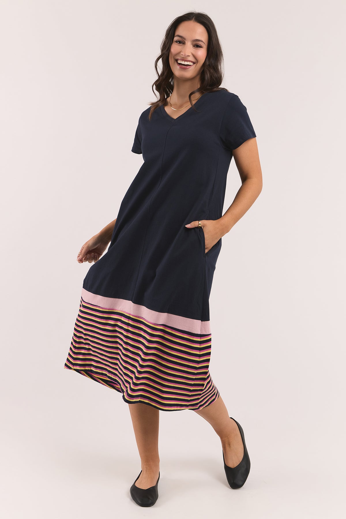 Acai Dress Navy