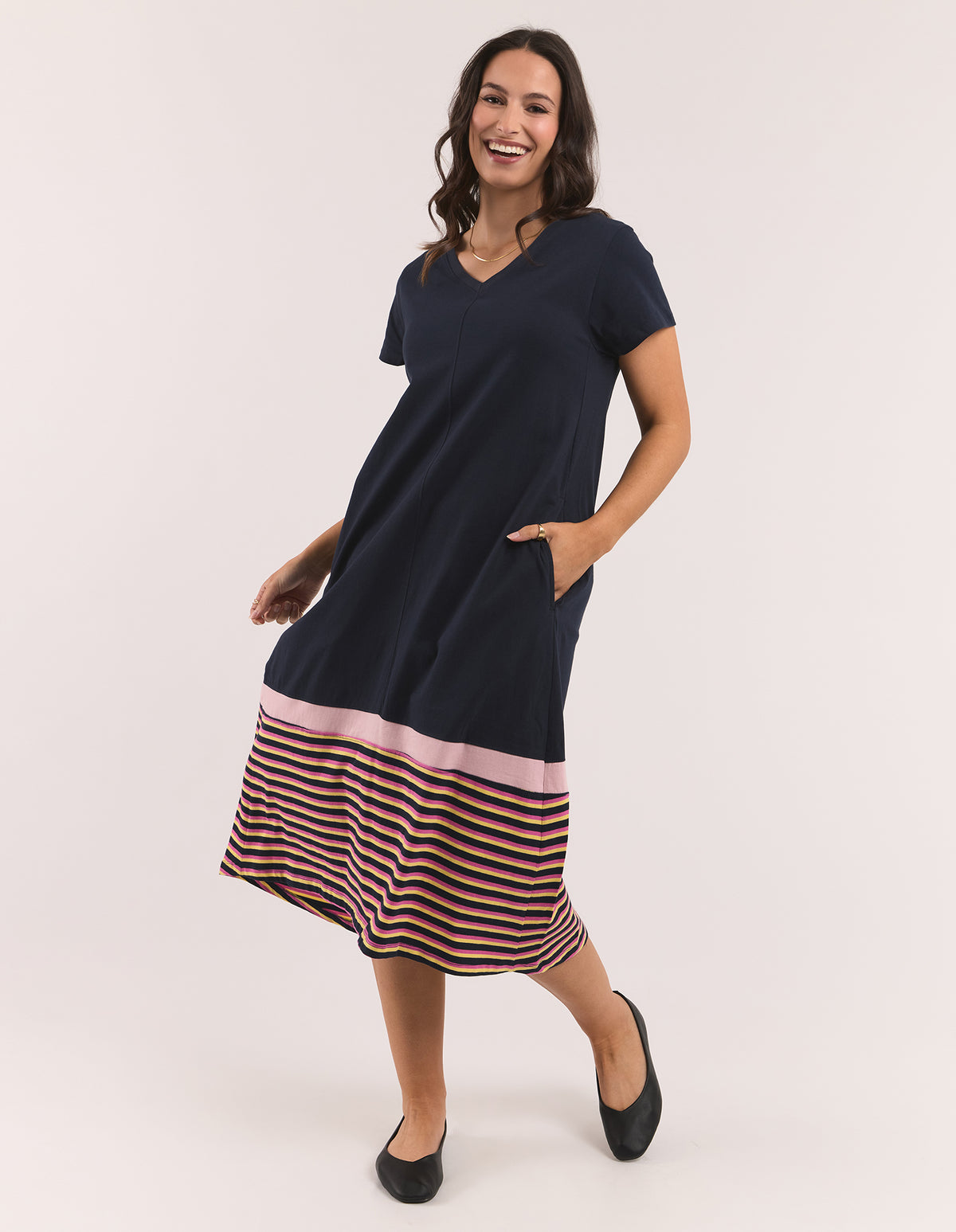 Acai Dress Navy