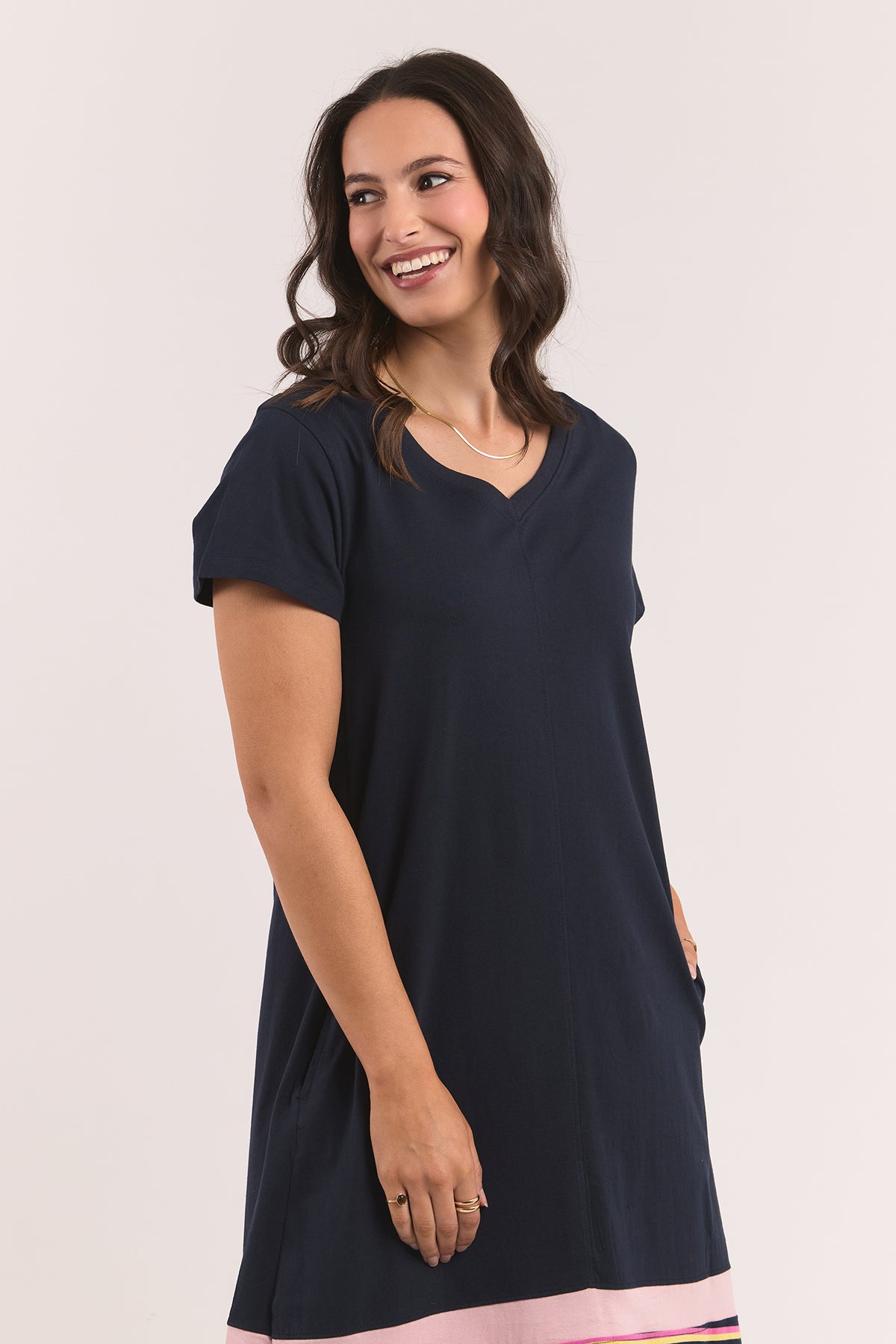 Acai Dress Navy