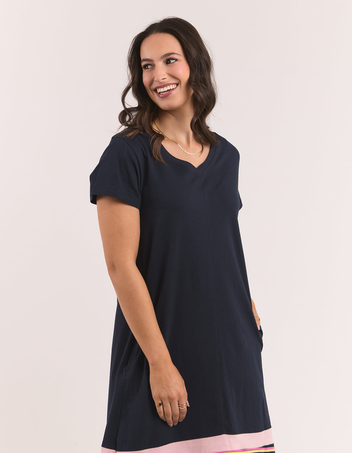 Acai Dress Navy