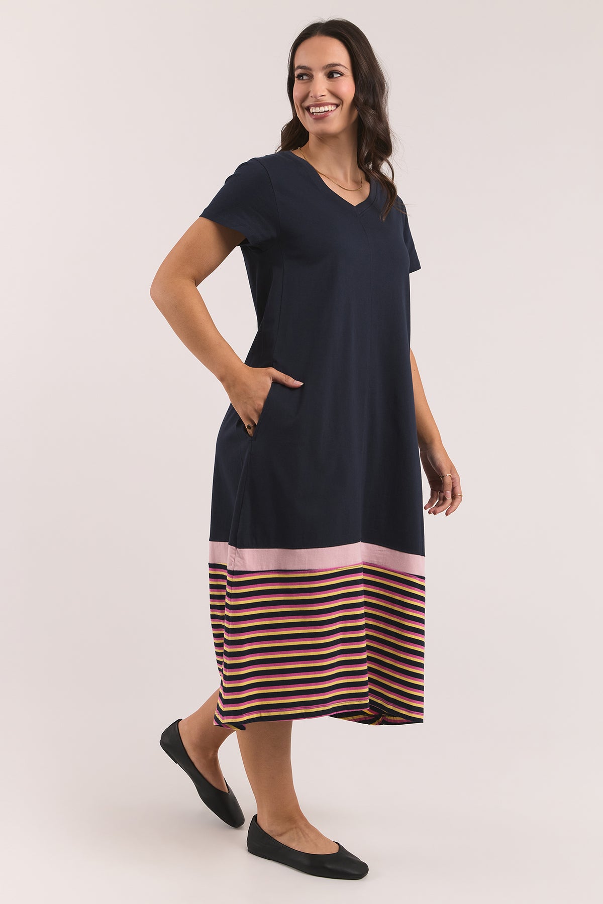 Acai Dress Navy
