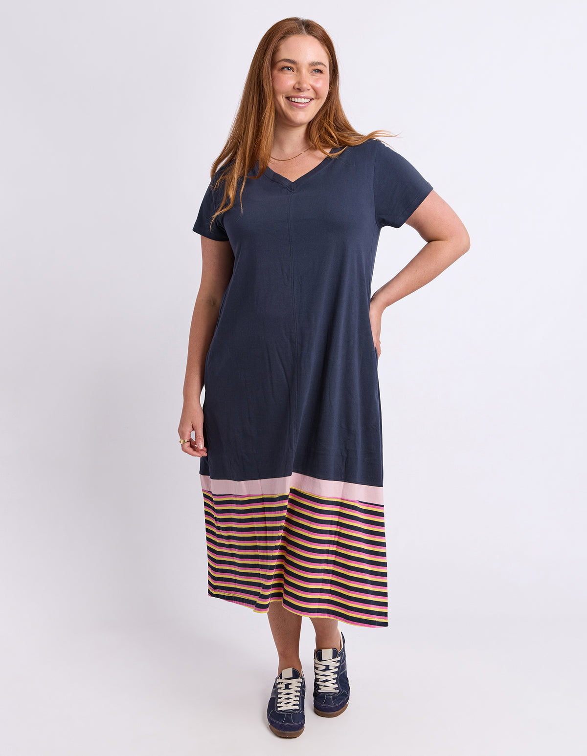Acai Dress Navy