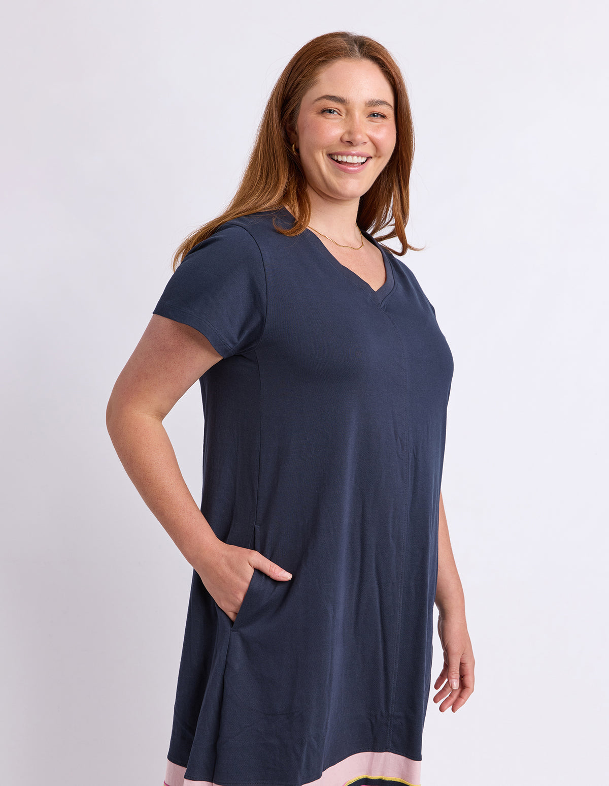 Acai Dress Navy