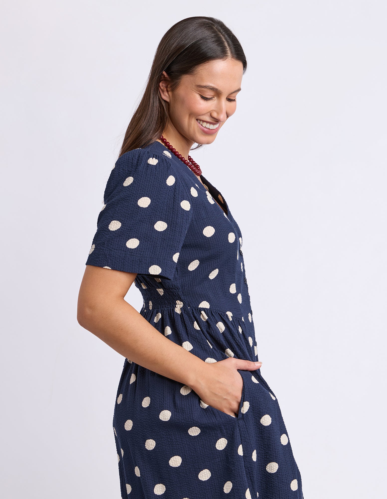 Allison Dress Navy