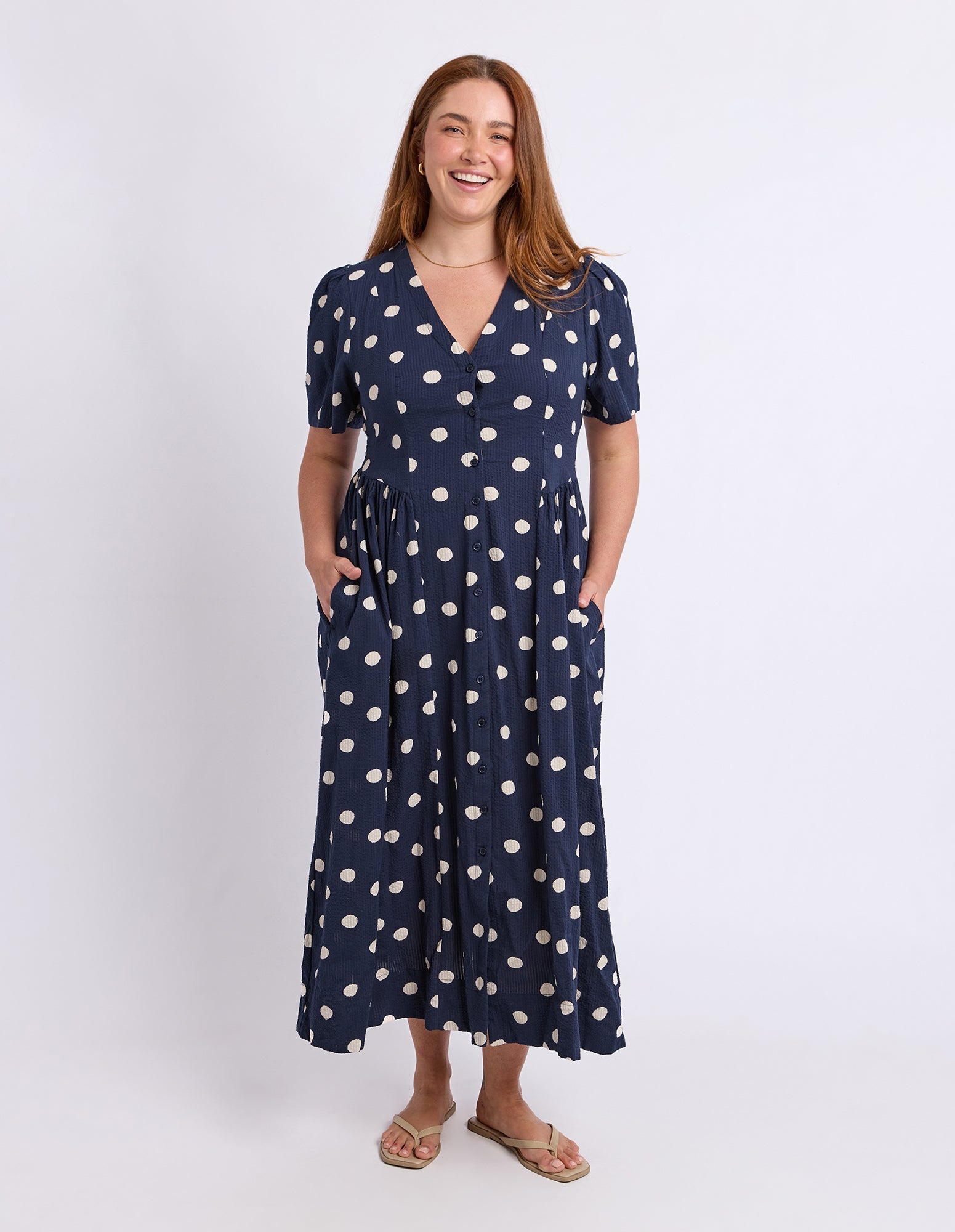 Allison Dress Navy