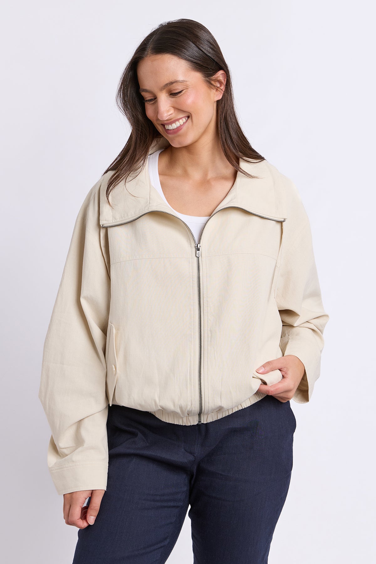 Elise Jacket Oatmeal