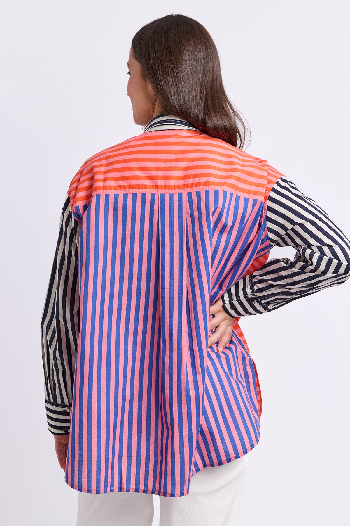 Jessica Stripe Shirt Stripe