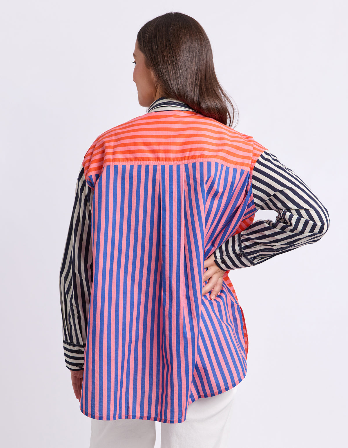 Jessica Stripe Shirt Stripe