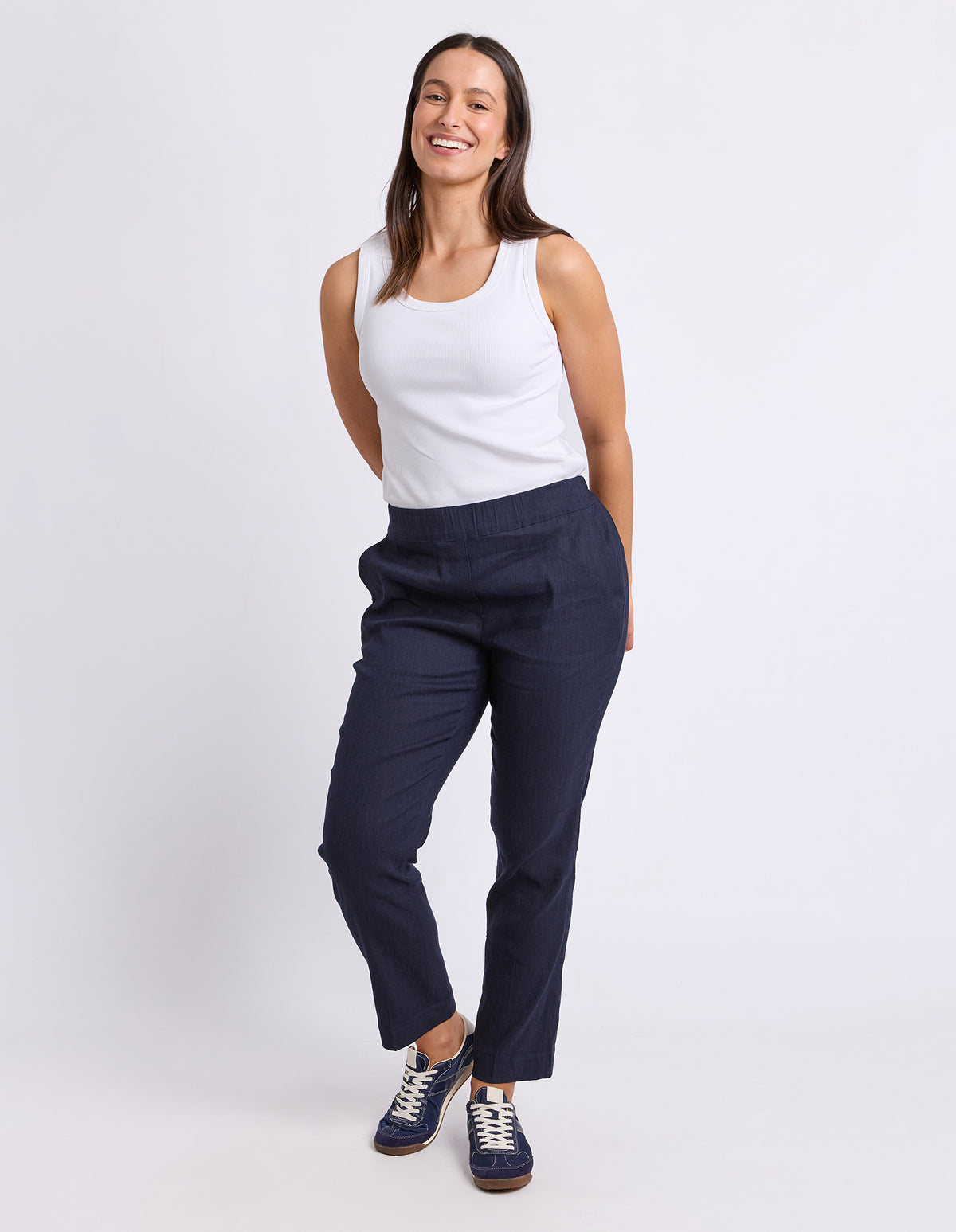 Flossie Pant Navy