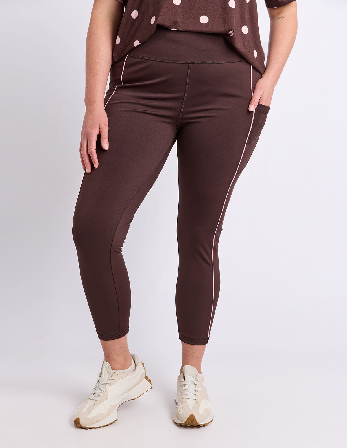 Freedom II Legging Chocolate