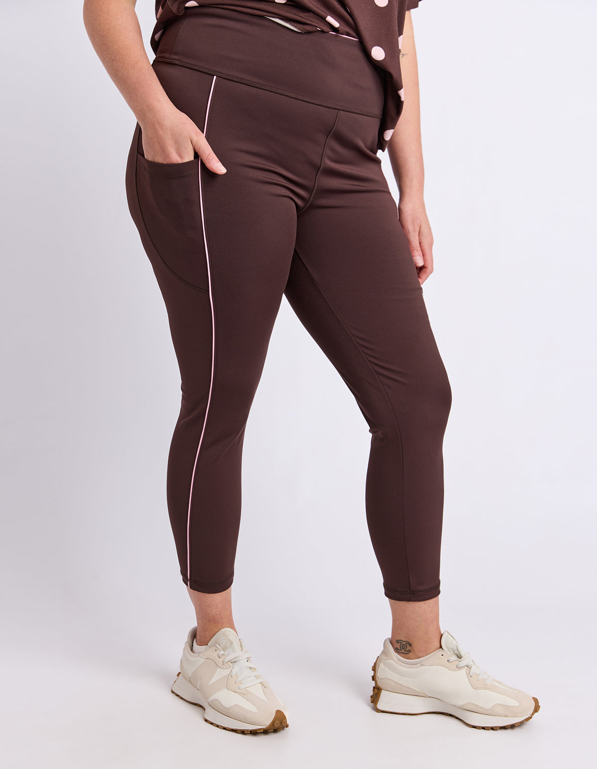Freedom II Legging Chocolate