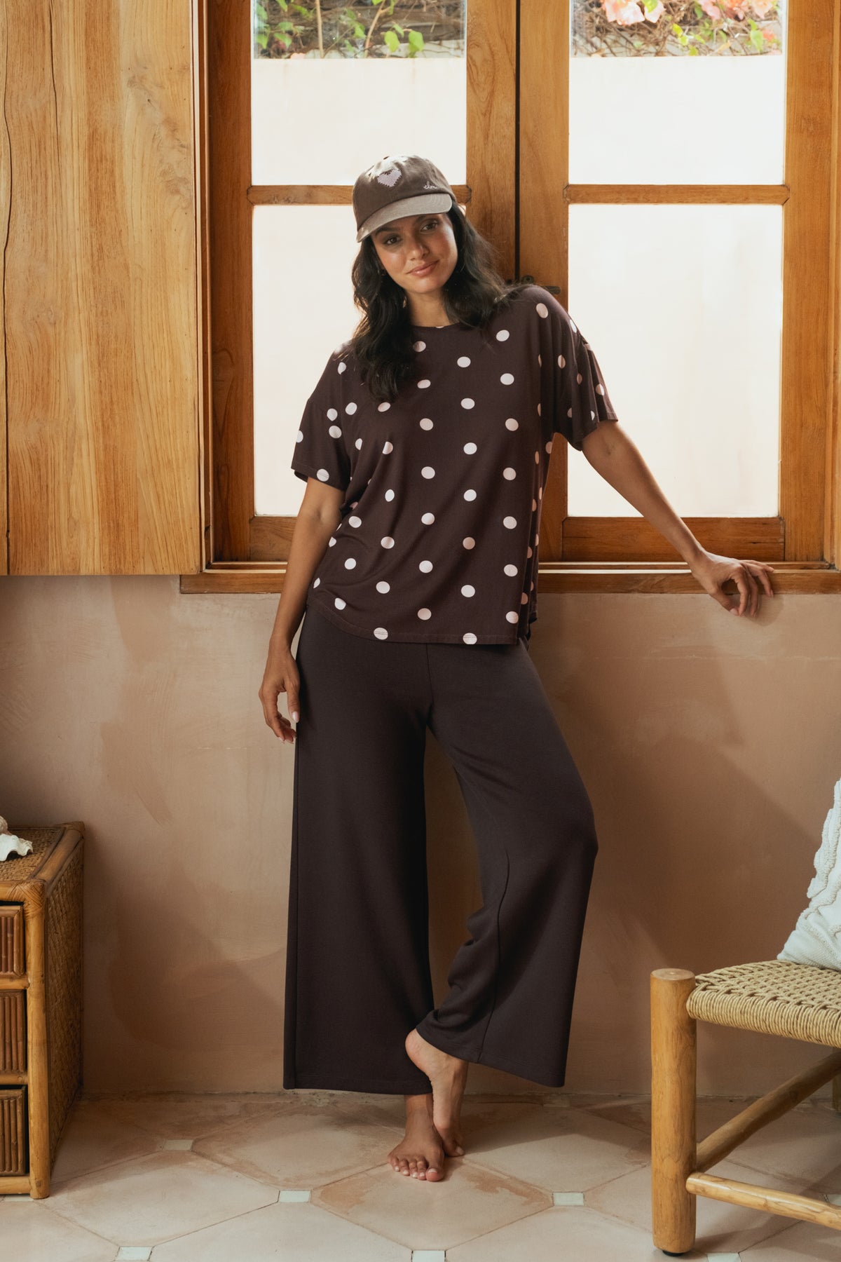 Freedom Boot Pant Cropped Chocolate