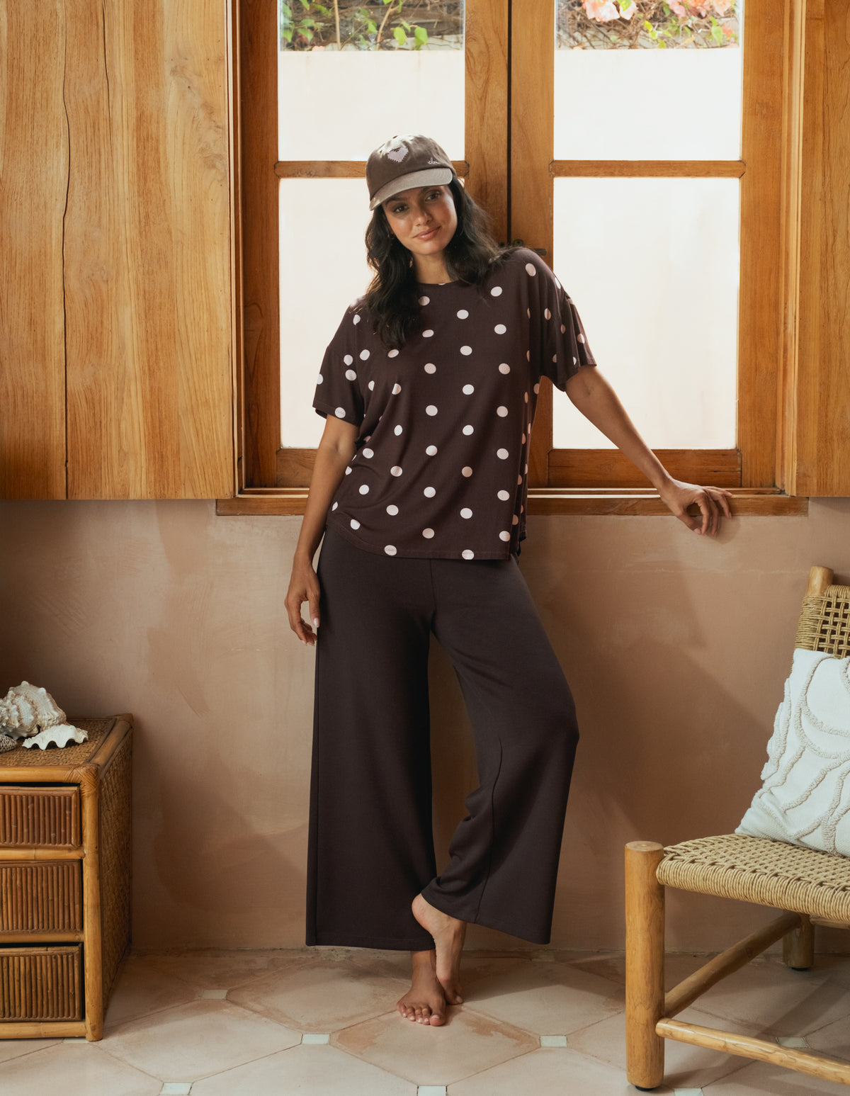 Freedom Boot Pant Cropped Chocolate