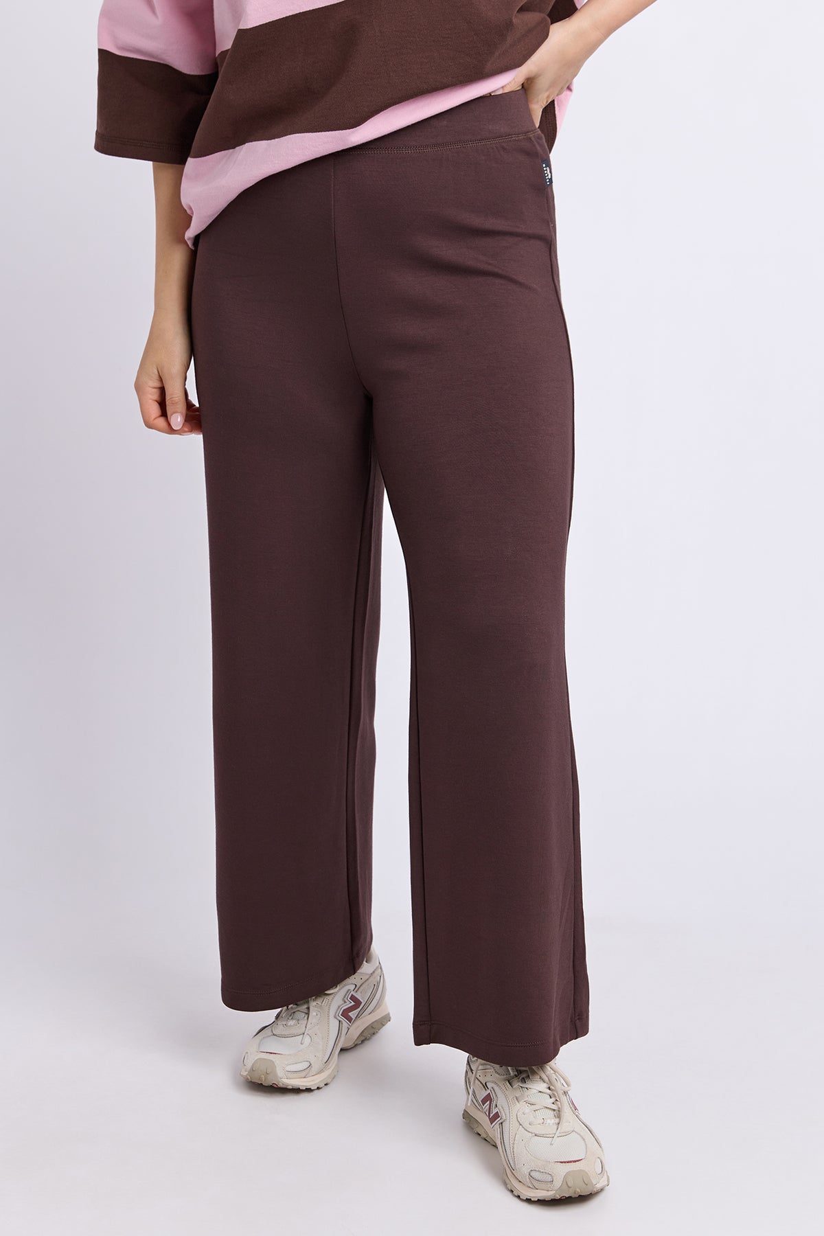 Freedom Boot Pant Cropped Chocolate
