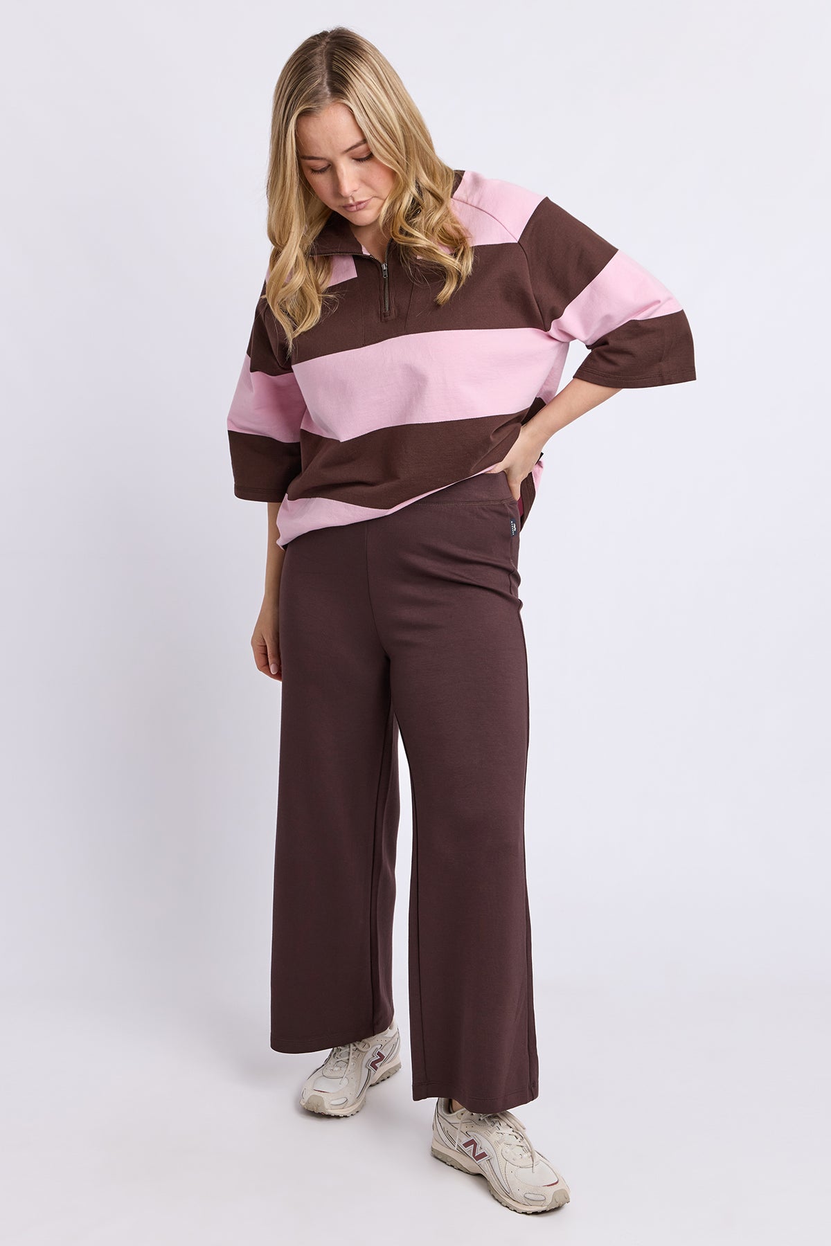 Freedom Boot Pant Cropped Chocolate
