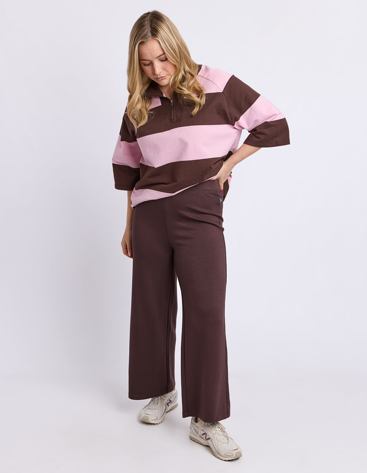 Freedom Boot Pant Cropped Chocolate