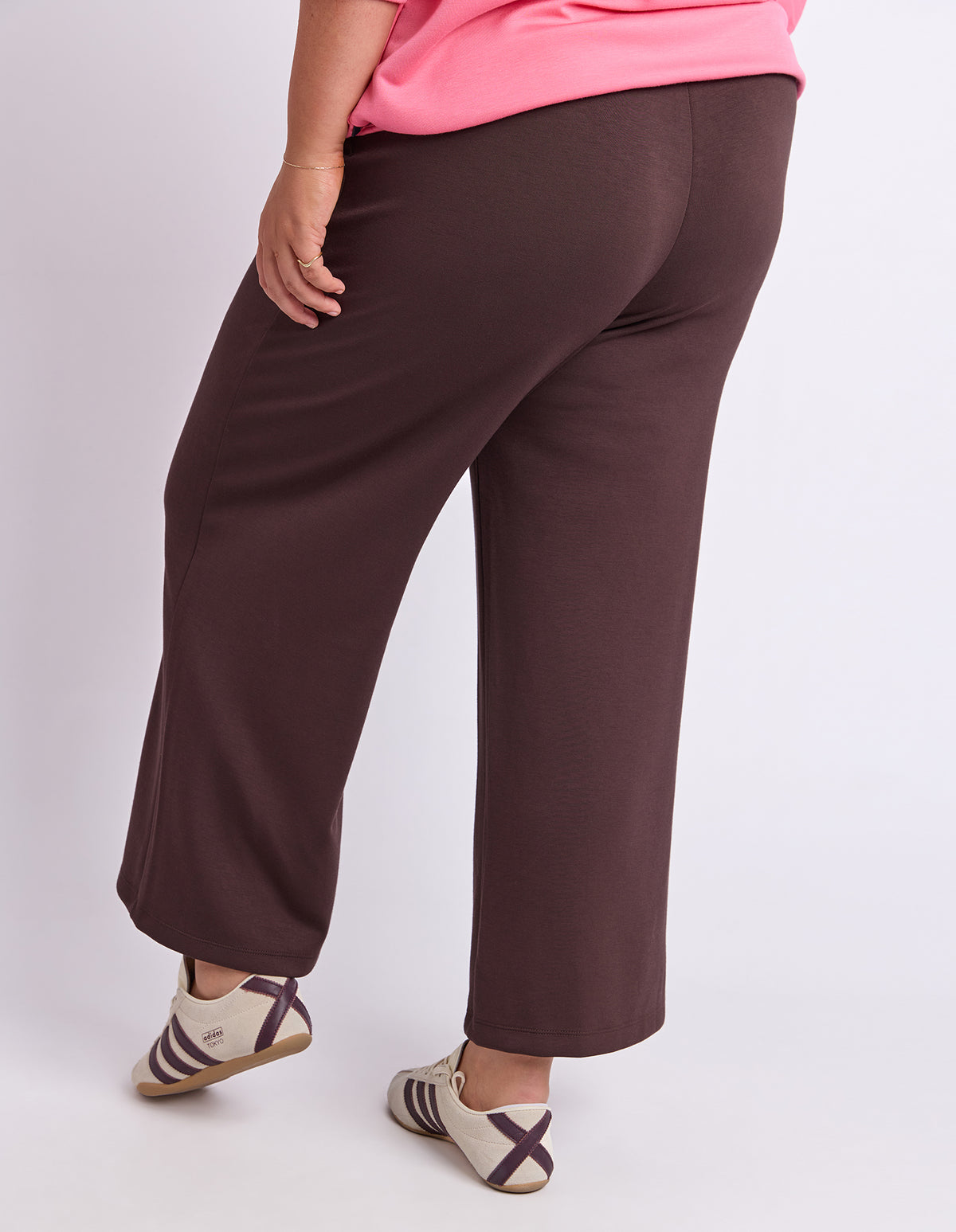 Freedom Boot Pant Cropped Chocolate