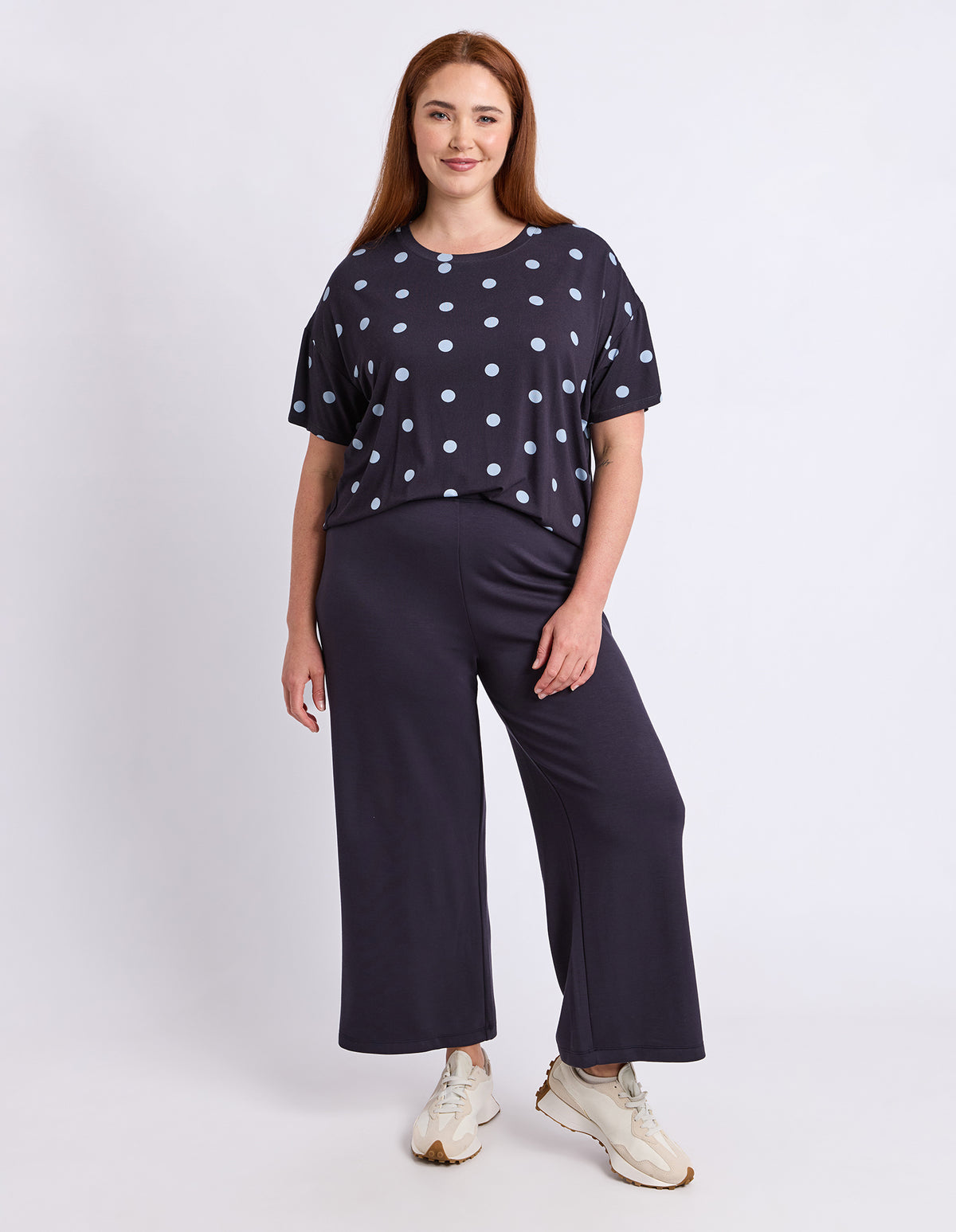 Freedom Boot Pant Cropped Midnight Navy
