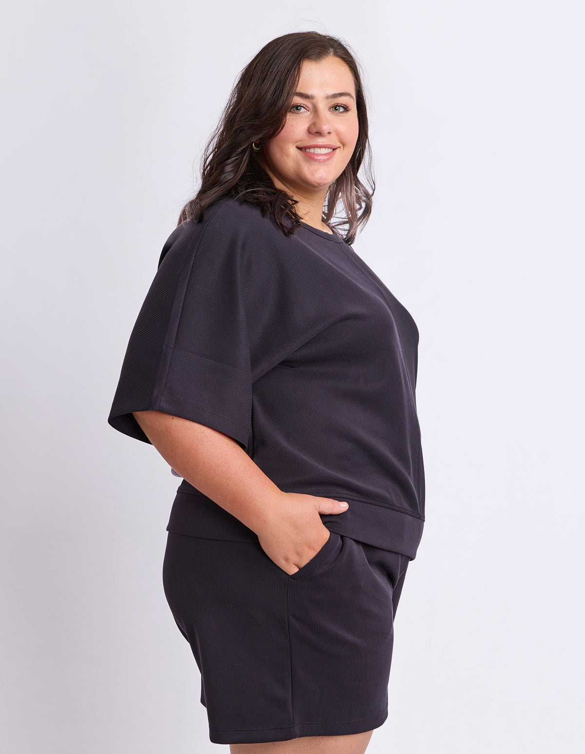 Freedom Rib Sweat Midnight Navy