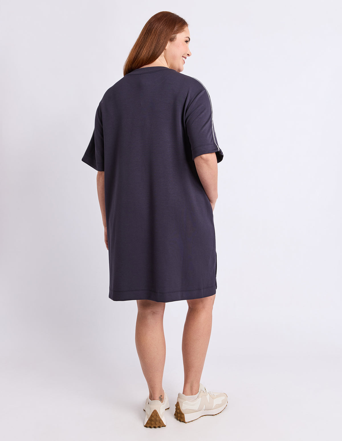 Freedom T-Shirt Dress Midnight Navy