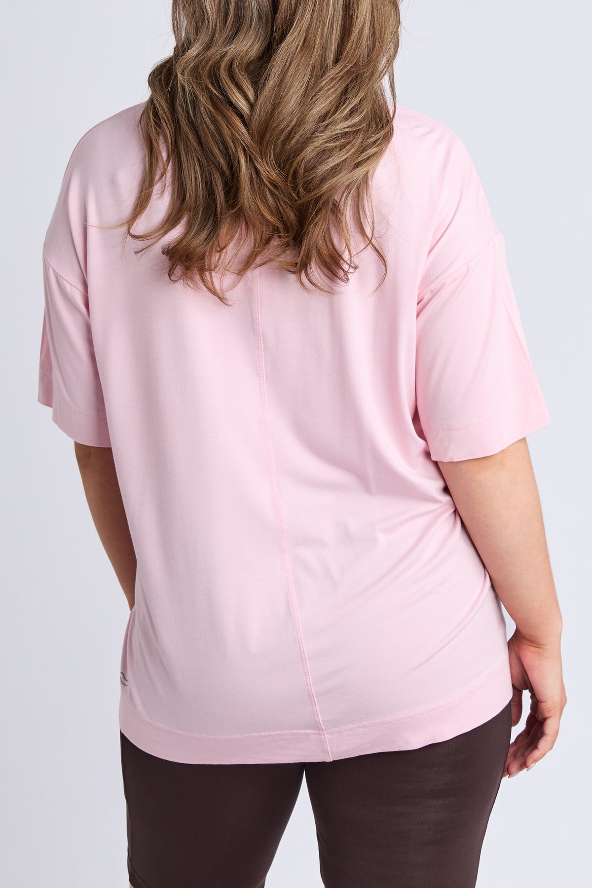 Freedom Oversized Tee Pale Pink