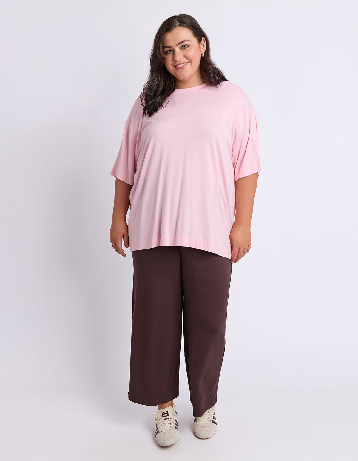 Freedom Oversized Tee Pale Pink