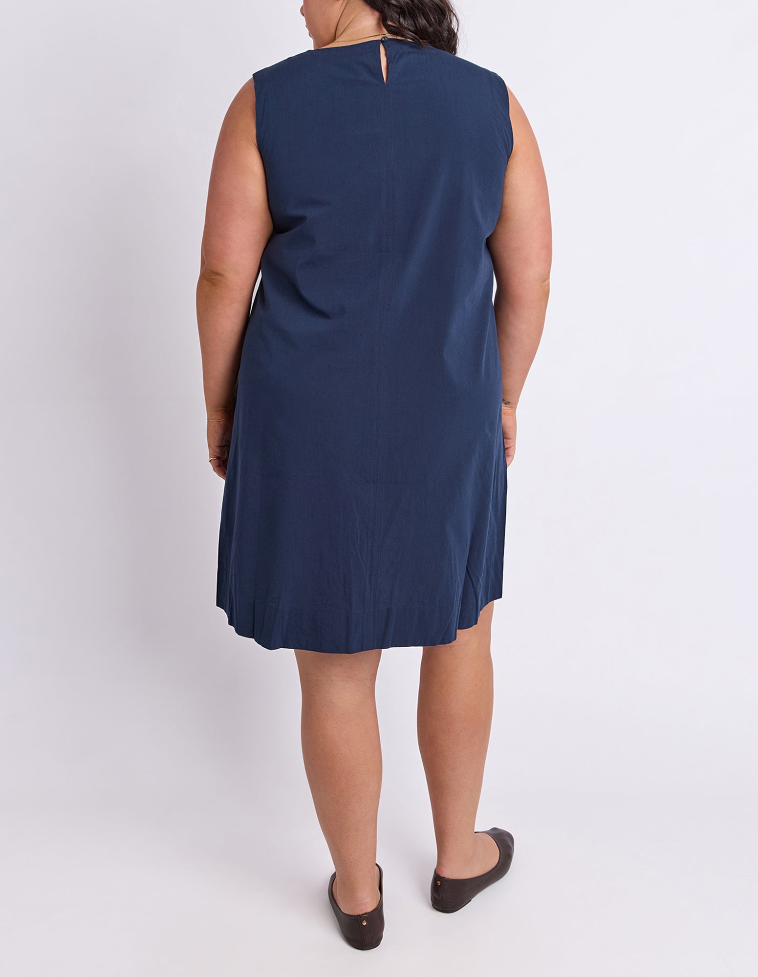 Hailey Shift Dress Navy
