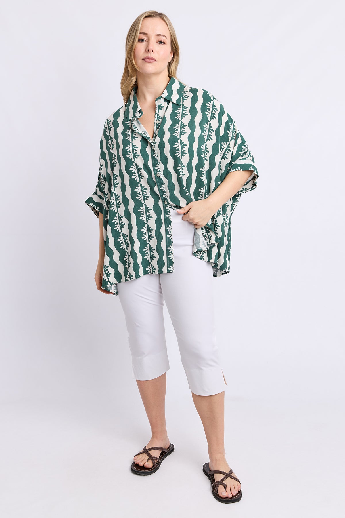 Rhythm Shirt Winter Green