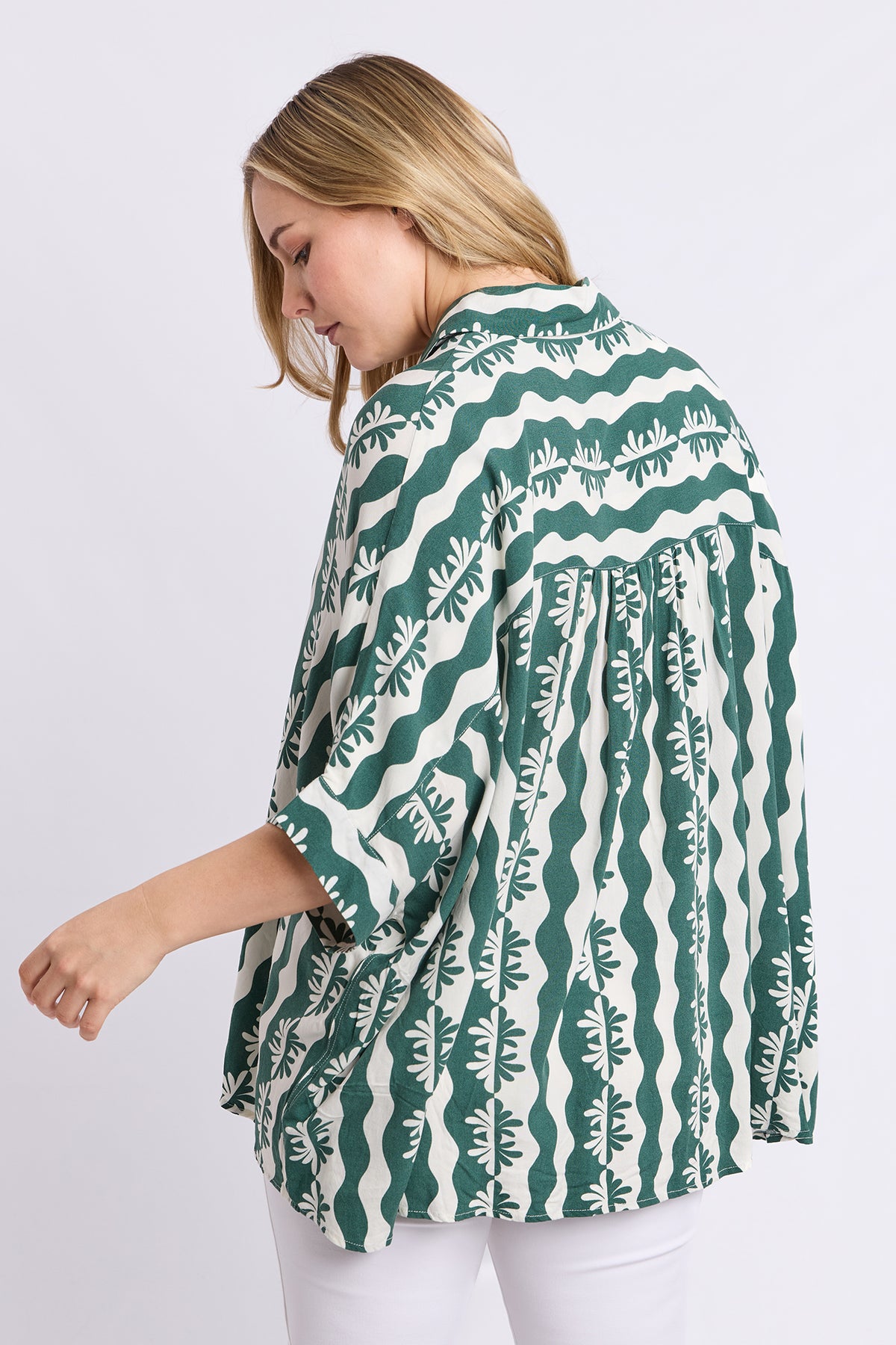 Rhythm Shirt Winter Green