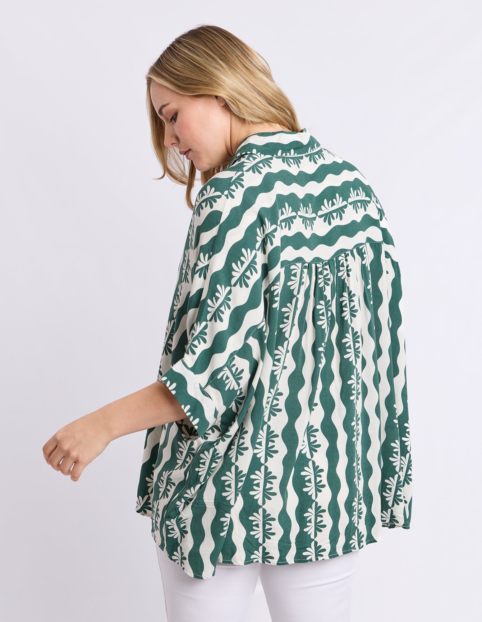 Rhythm Shirt Winter Green