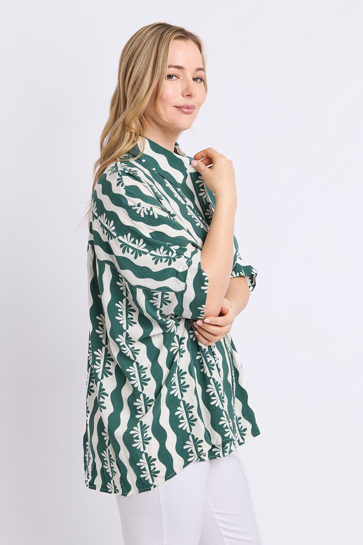 Rhythm Shirt Winter Green