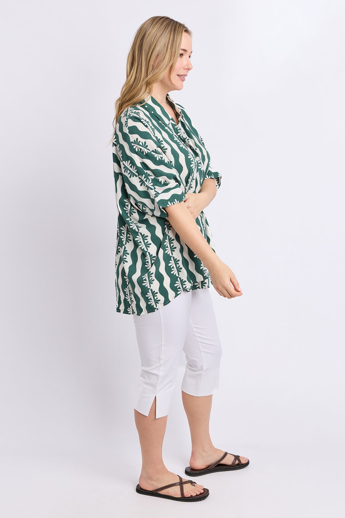 Rhythm Shirt Winter Green