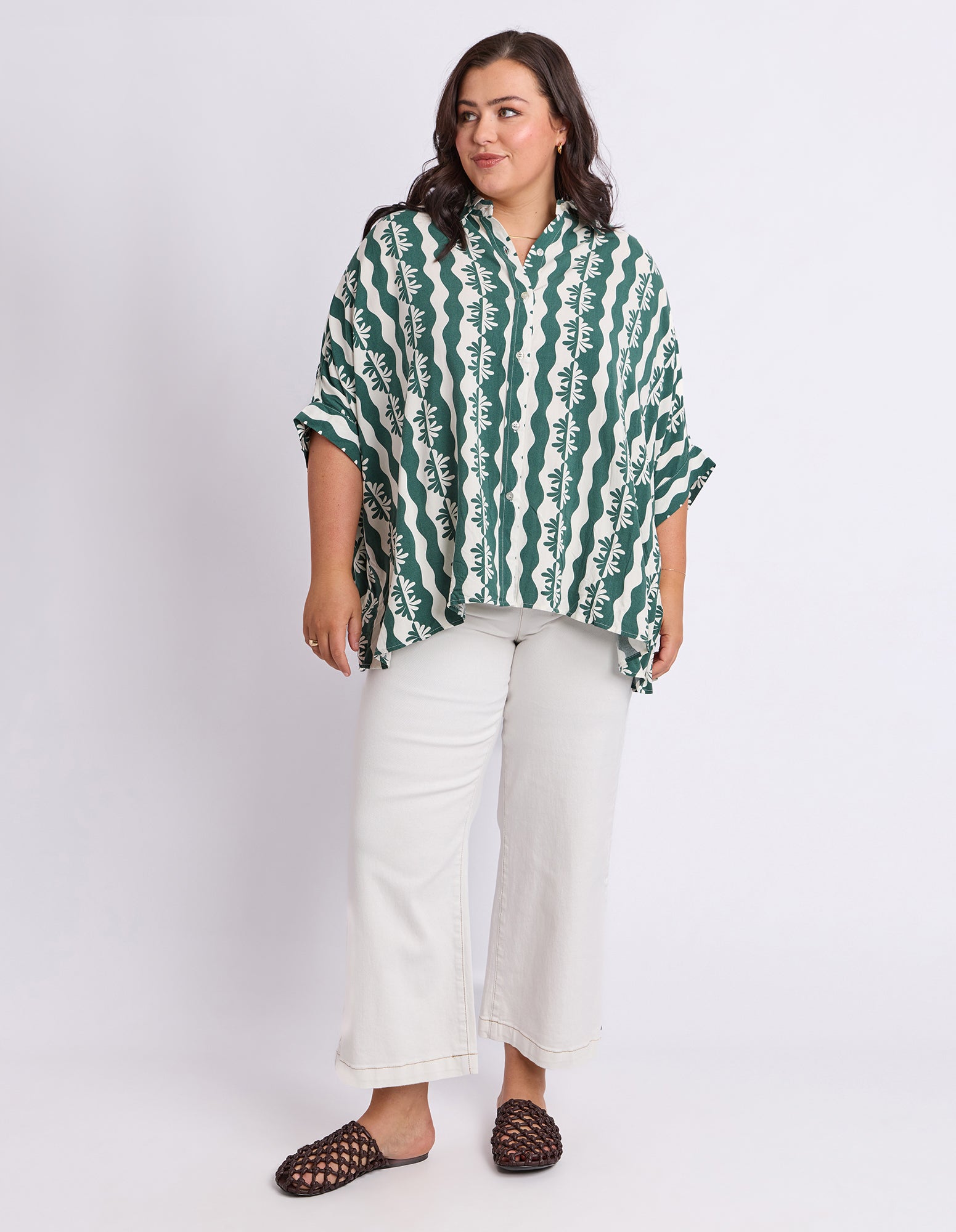 Rhythm Shirt Winter Green