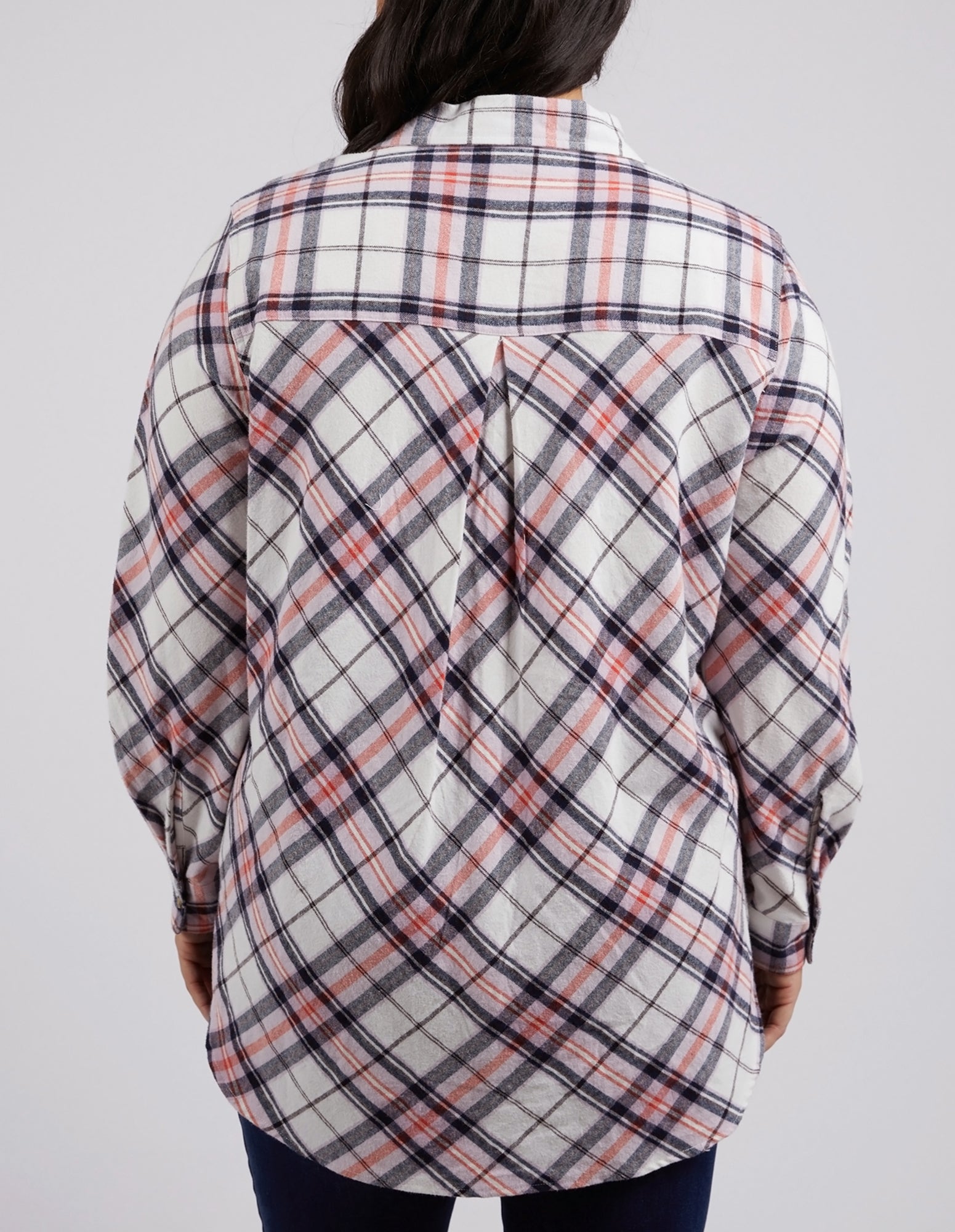 Aster Check Shirt Pink/White Check