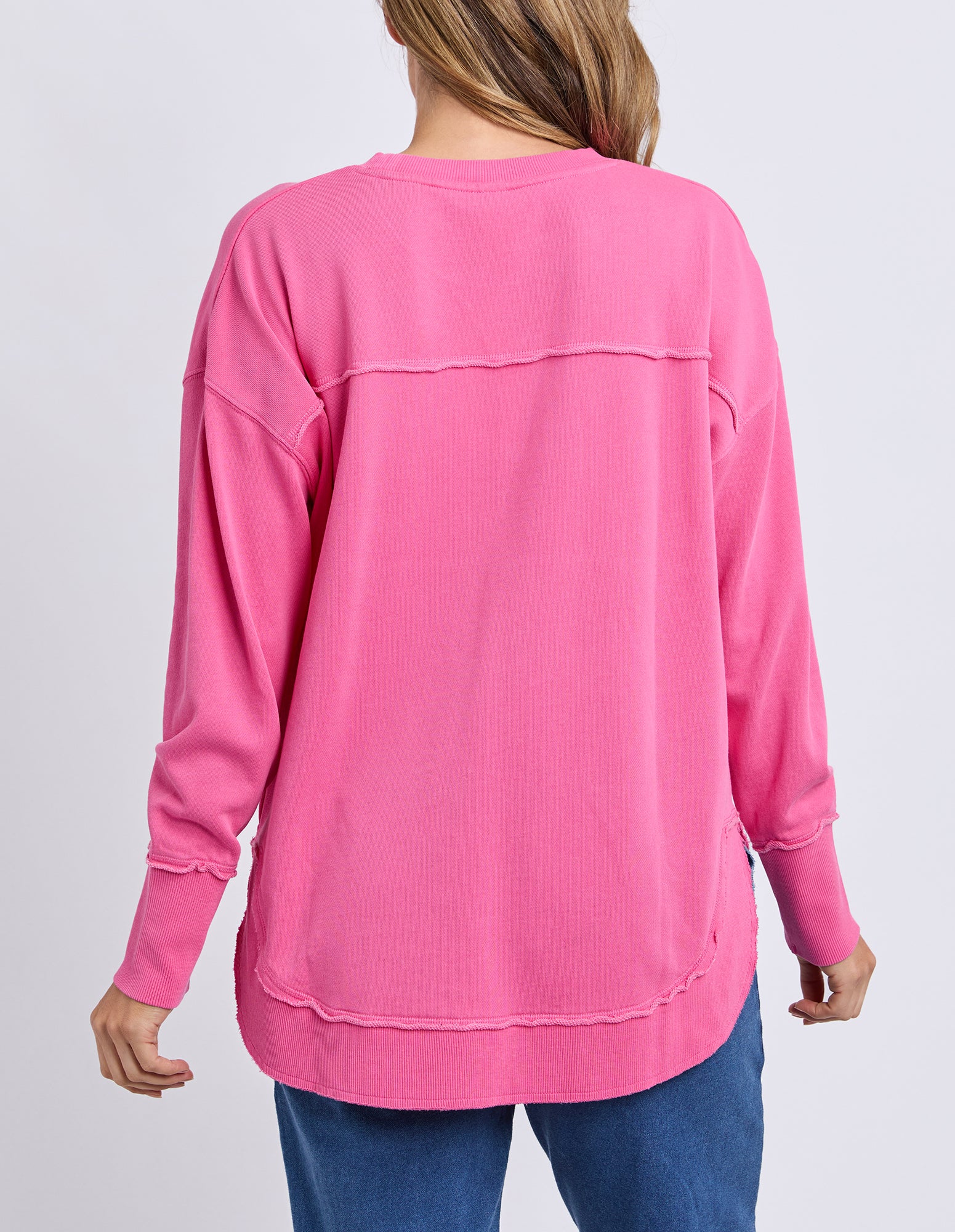 One Heart Crew Hot Pink