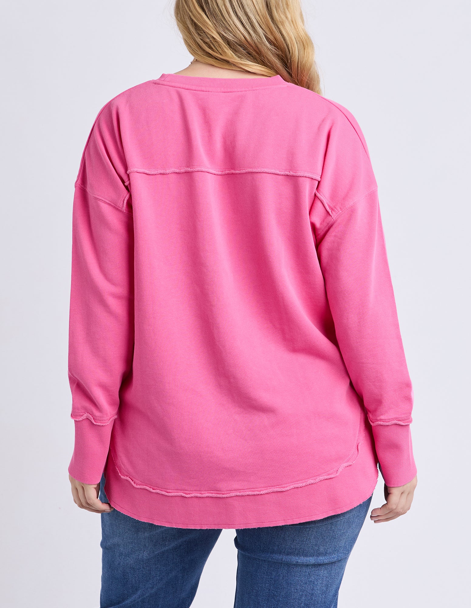 One Heart Crew Hot Pink