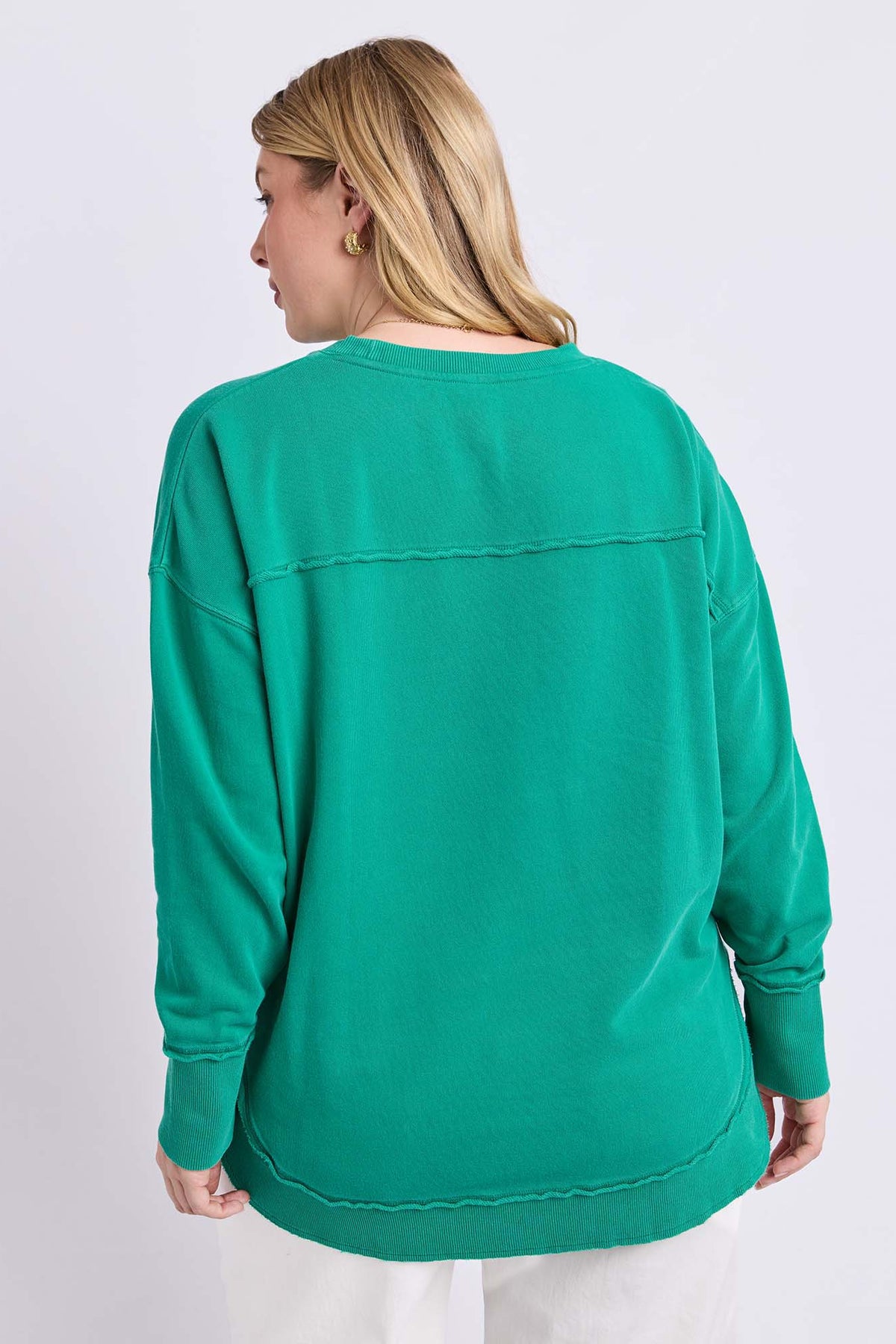 One Heart Crew Turquoise