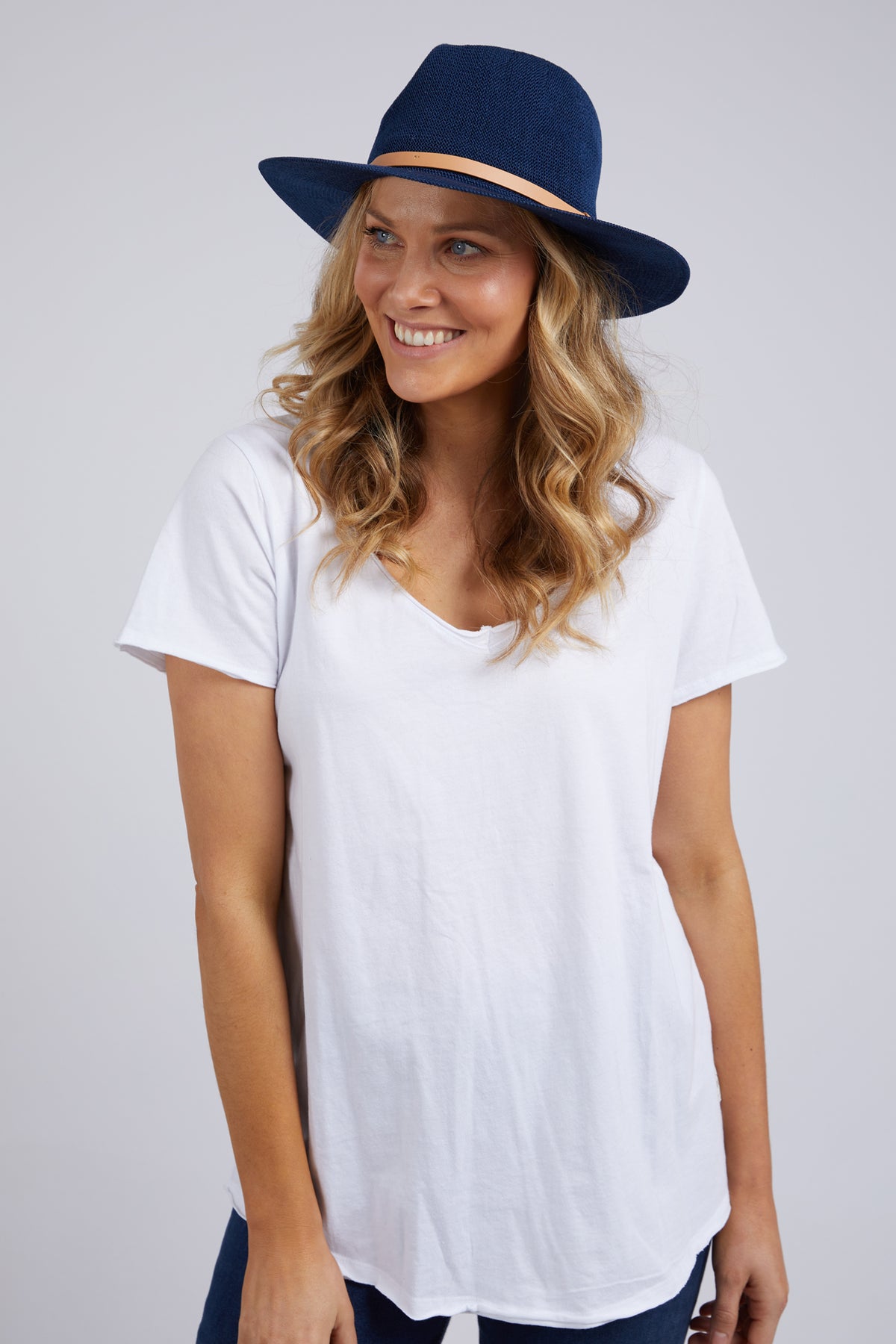 Palm Hat Navy