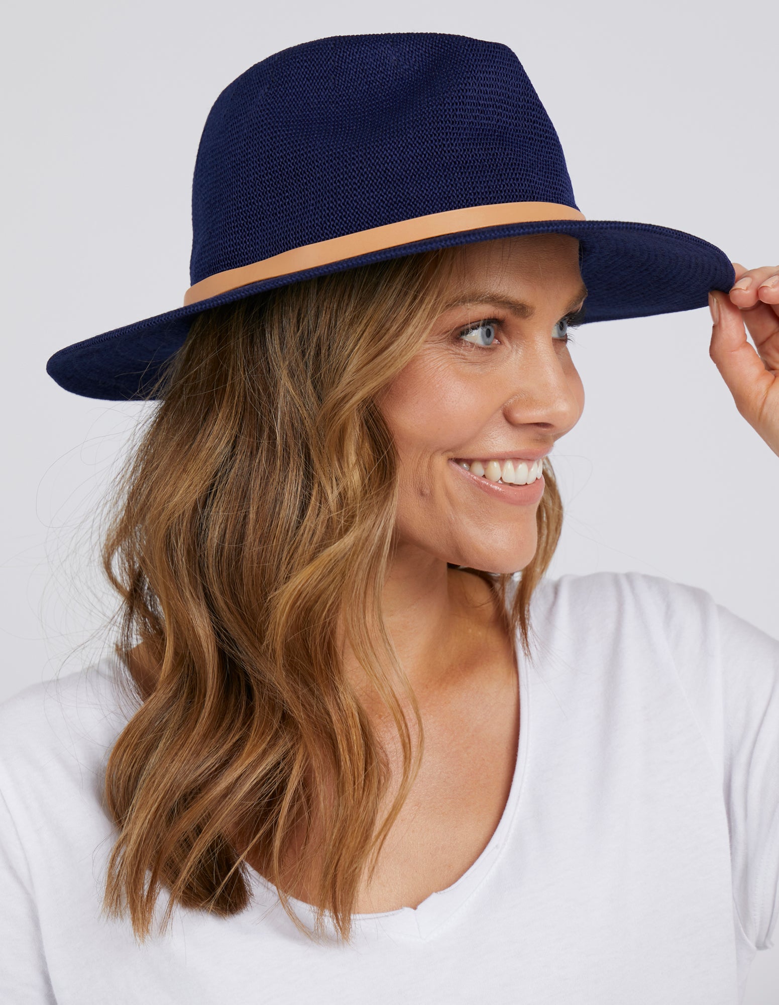 Palm Hat Navy