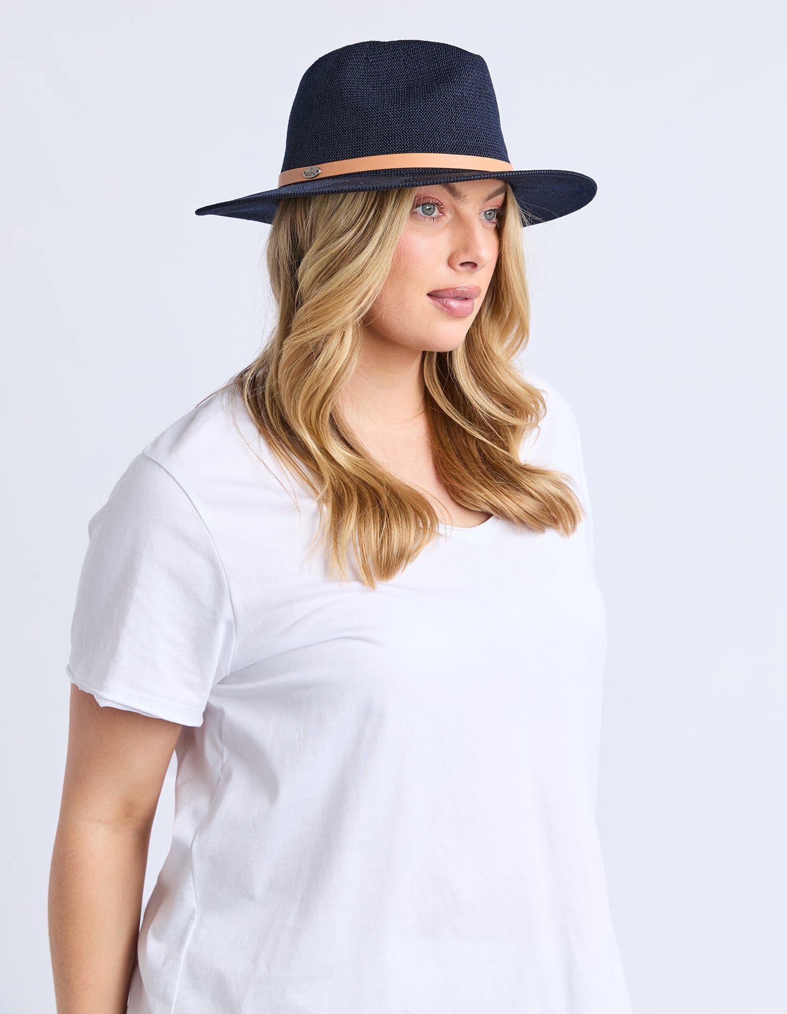 Palm Hat Navy