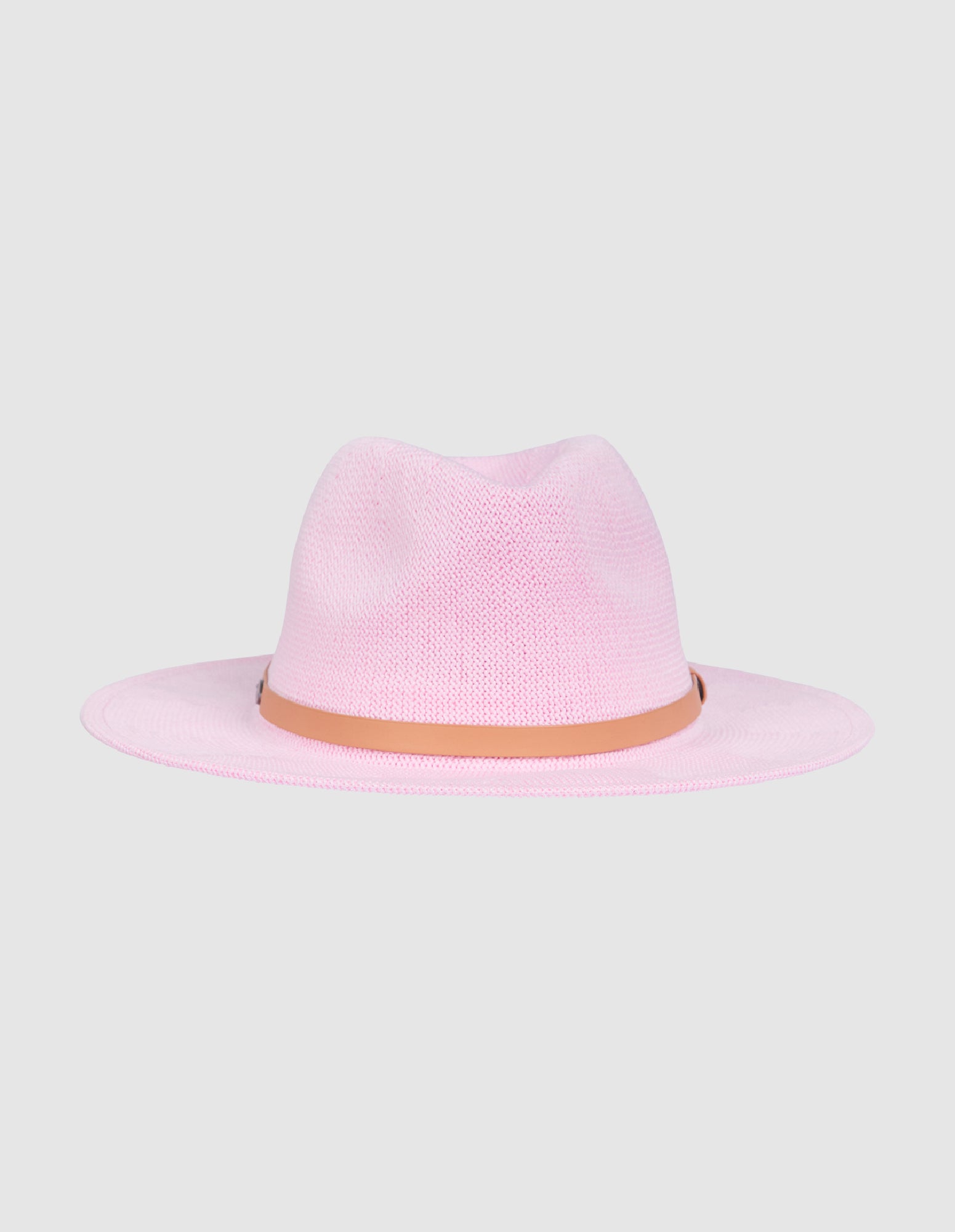 Palm Hat Pale Pink