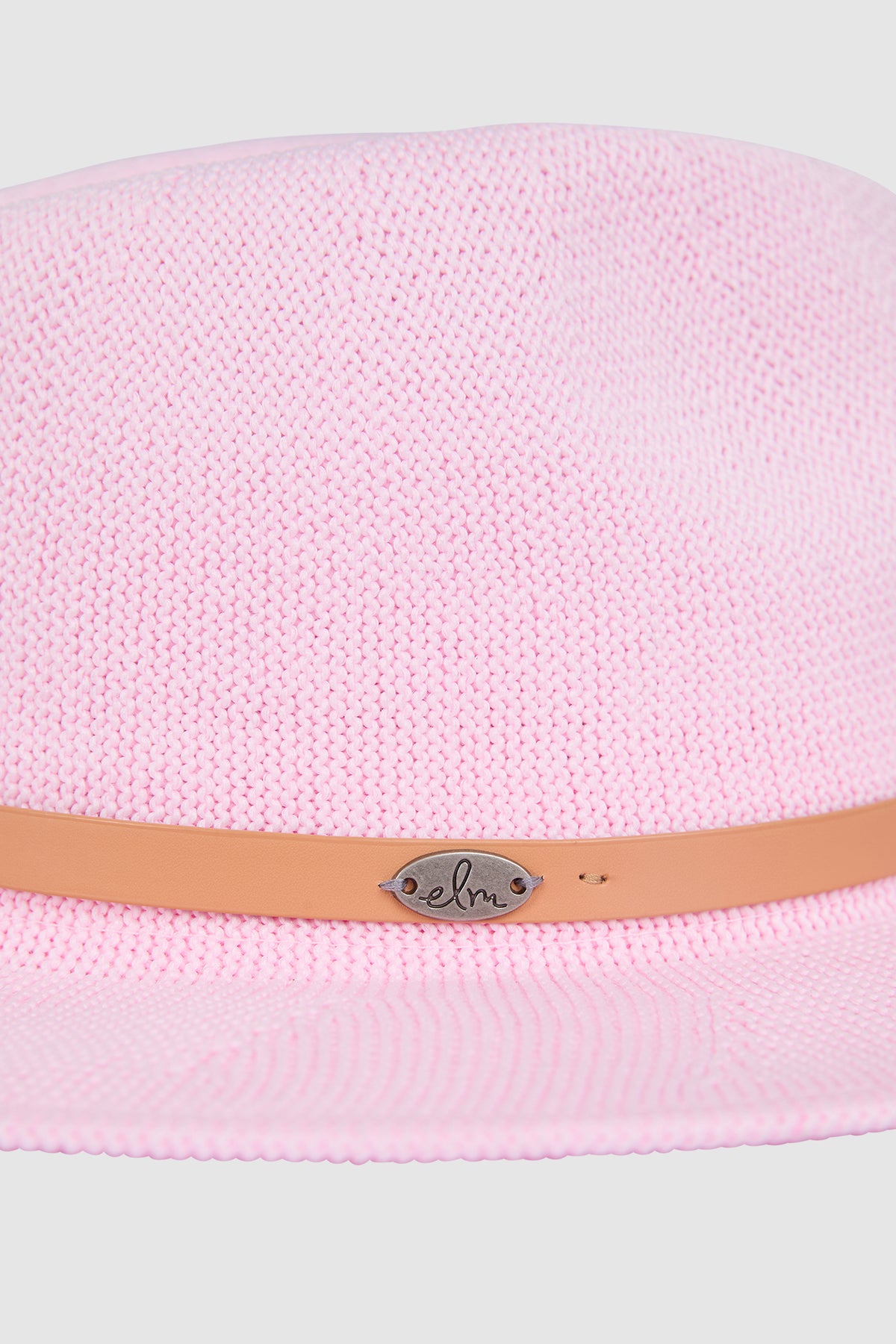 Palm Hat Pale Pink