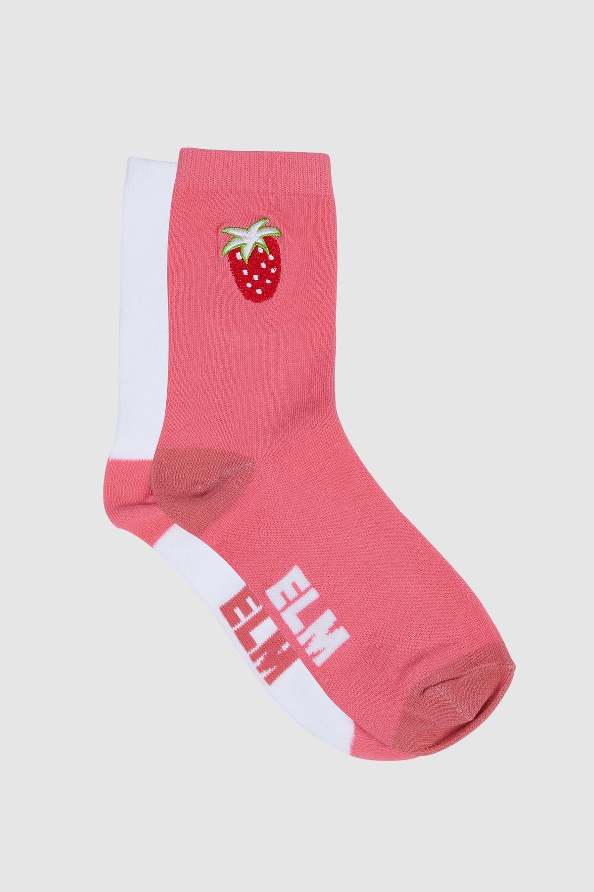 Strawberry Boot Sock 2 Pack