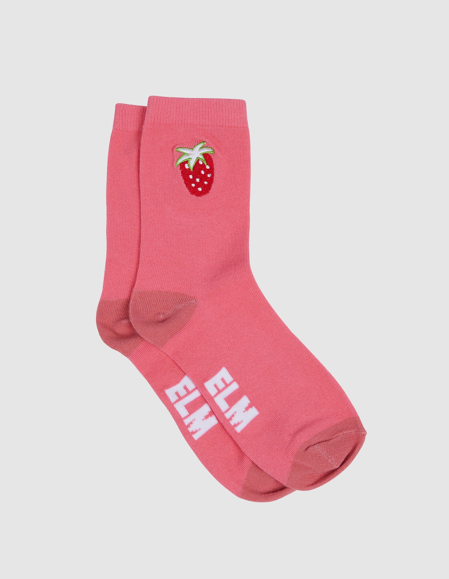 Strawberry Boot Sock 2 Pack